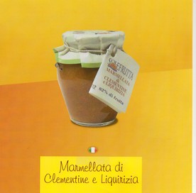Marmellata di clementine e liquirizia